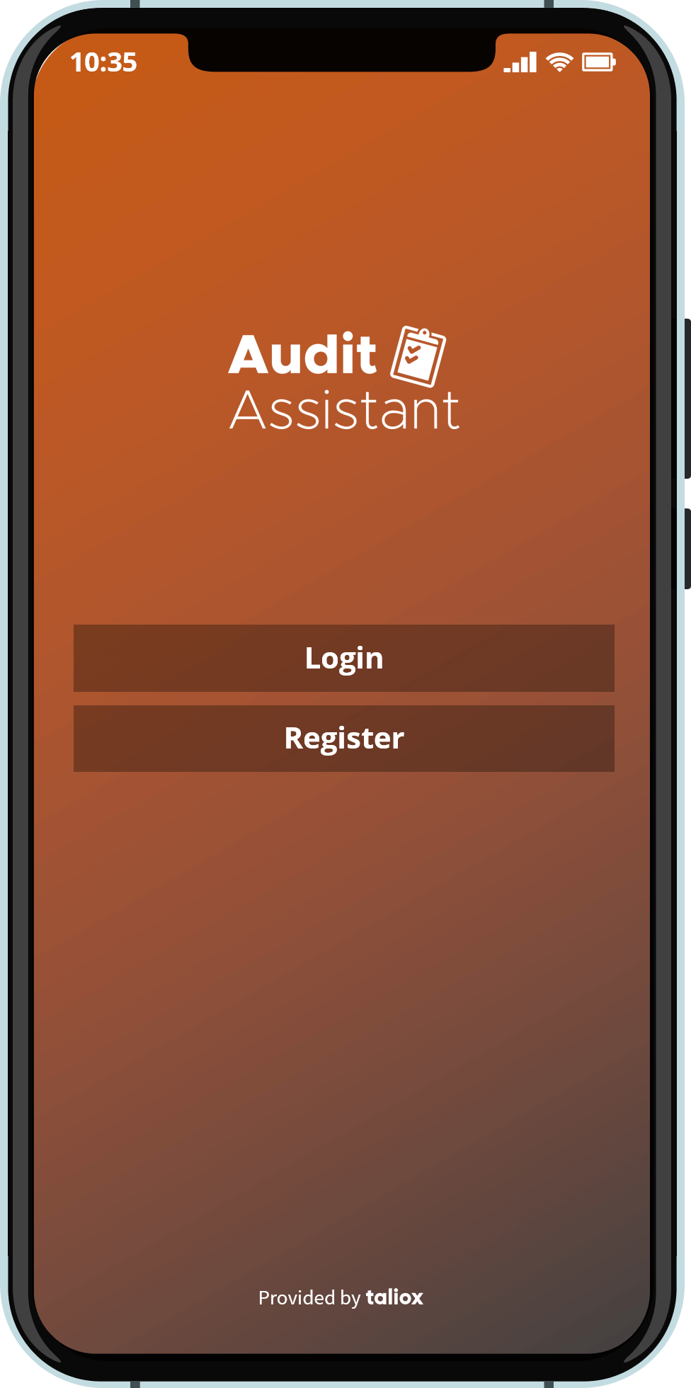 App assisted Audits with Audit Monitor - Registration